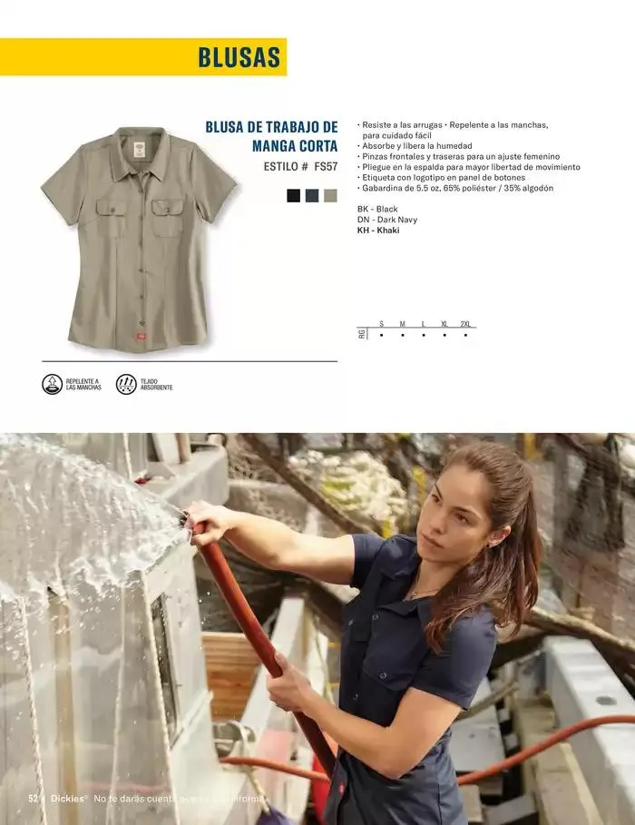 Catálogo de B2B Dickies Catalog 23 de octubre al 30 de abril 2025 - Pagina 52