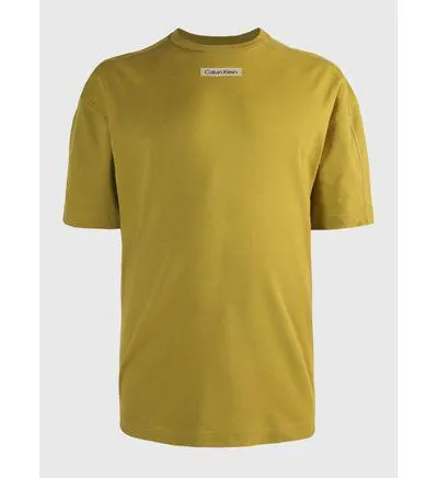 Playera Calvin Klein con Logo Hombre Verde