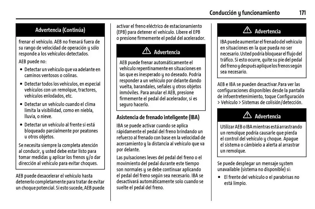 Catálogo de BrightDrop 400 Y BrightDrop 600 Manual del propietario 22 de enero al 31 de diciembre 2025 - Pagina 172