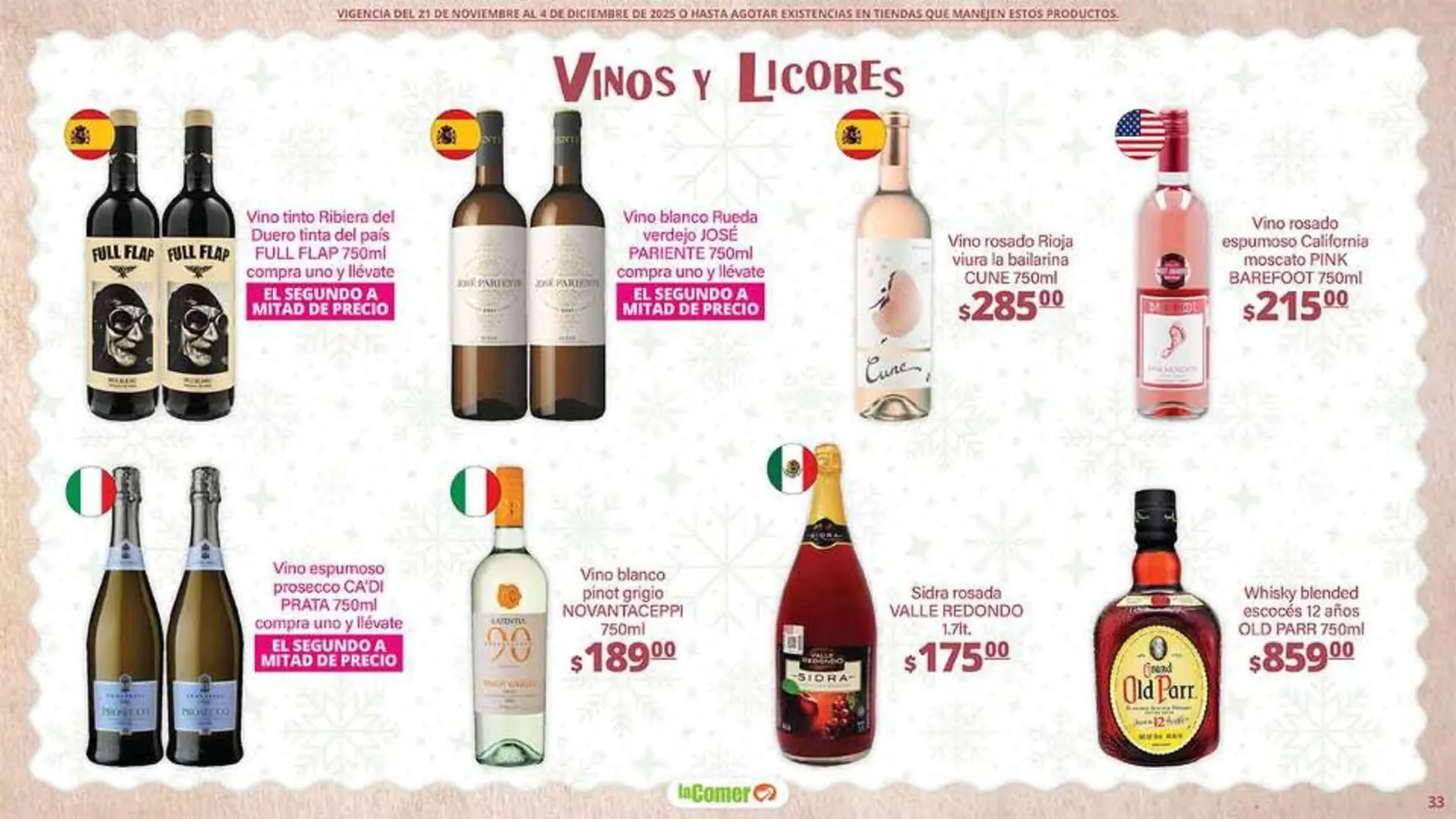 Catálogo de Folleto La Comer 21 de noviembre al 4 de diciembre 2025 - Pagina 33