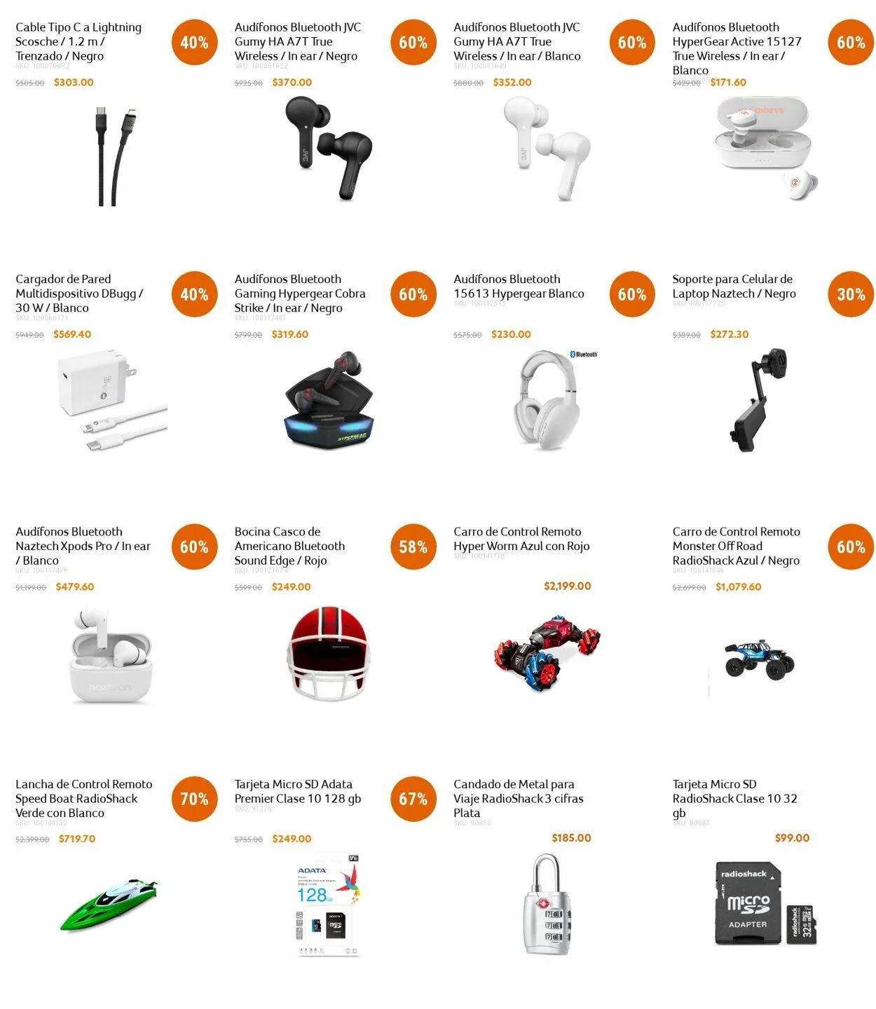 Catálogo de Radio Shack Oferta actual 1 de octubre al 16 de octubre 2025 - Pagina 1