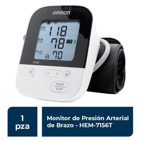 Omron Monitor de Presión Arterial de Brazo HEM-7156T