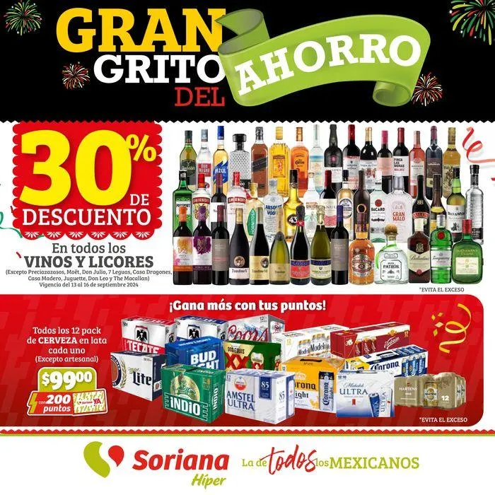 Catálogo de Folleto Catorcenal Híper 13 de septiembre al 18 de septiembre 2024 - Pagina 1