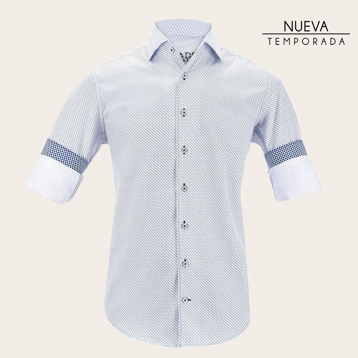 Camisa Cuadra para caballero.