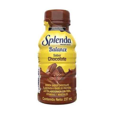 Splenda Bebida Sabor Chocolate Elaborada a Base de Proteína Lactea