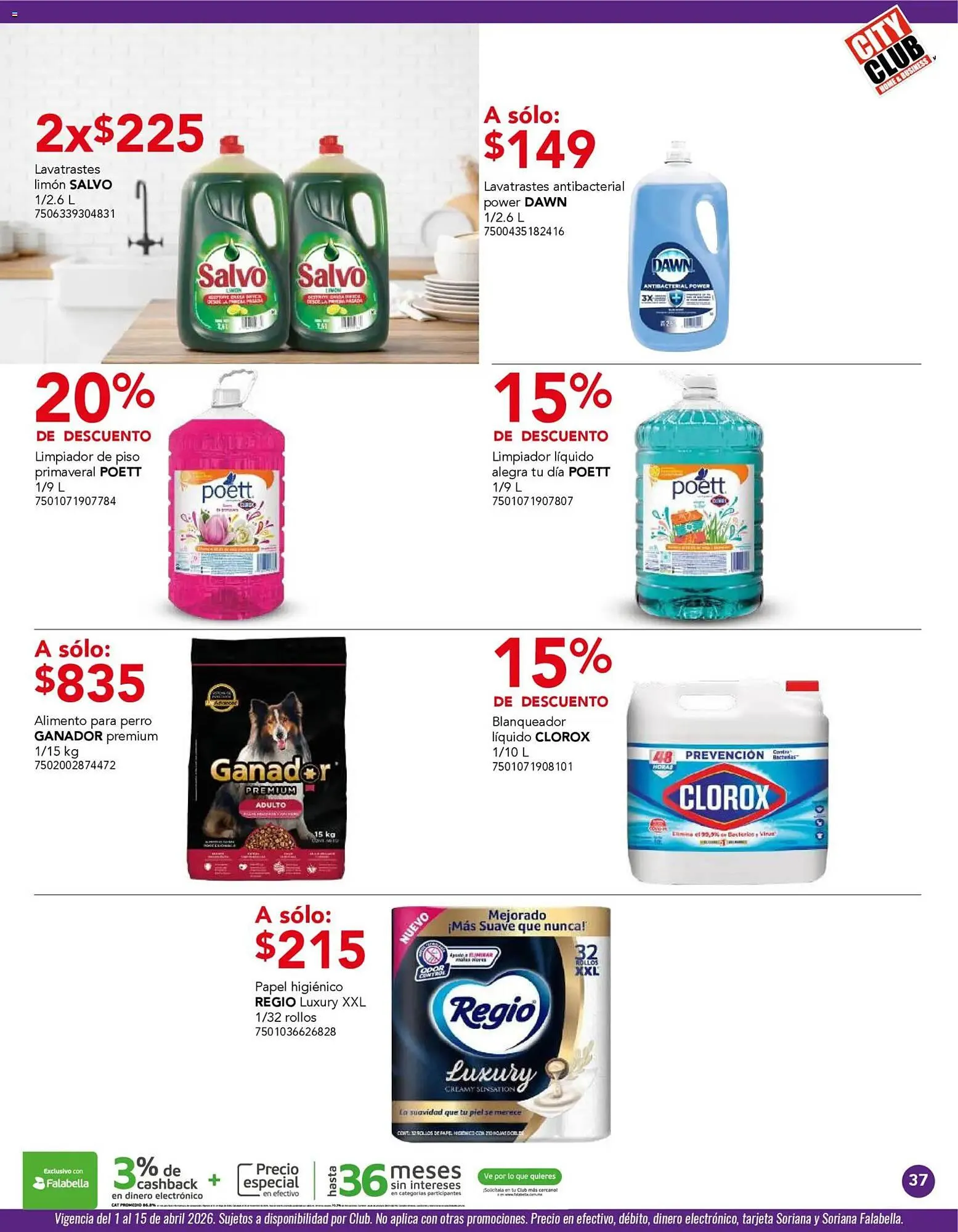 Catálogo de Catálogo City Club 1 de abril al 1 de mayo 2026 - Pagina 37