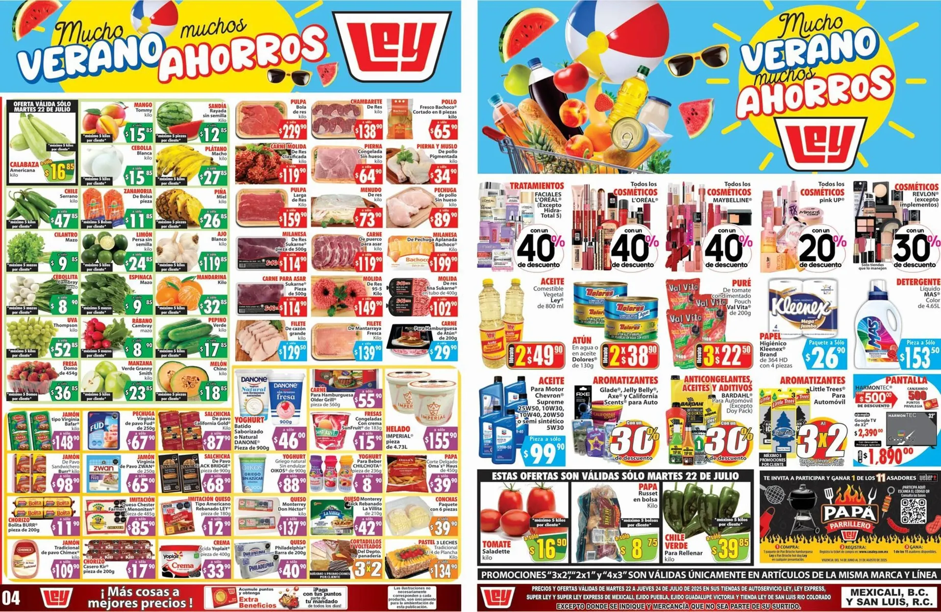 Catálogo de Catálogo Casa Ley 22 de julio al 24 de julio 2025 - Pagina 1