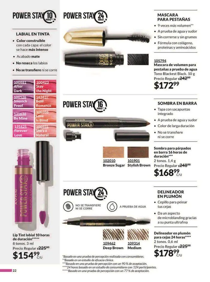 Catálogo de Avon COSMÉTICOS C10 15 de mayo al 19 de junio 2024 - Pagina 22