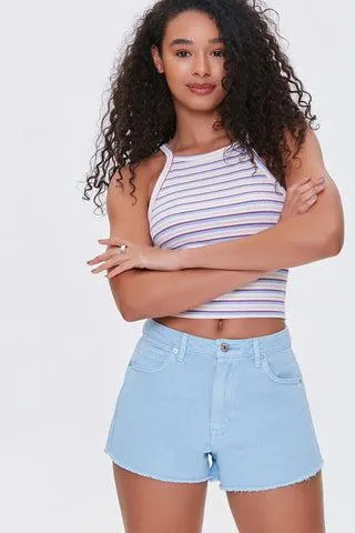 SHORT MEZCLILLA DESHILADO