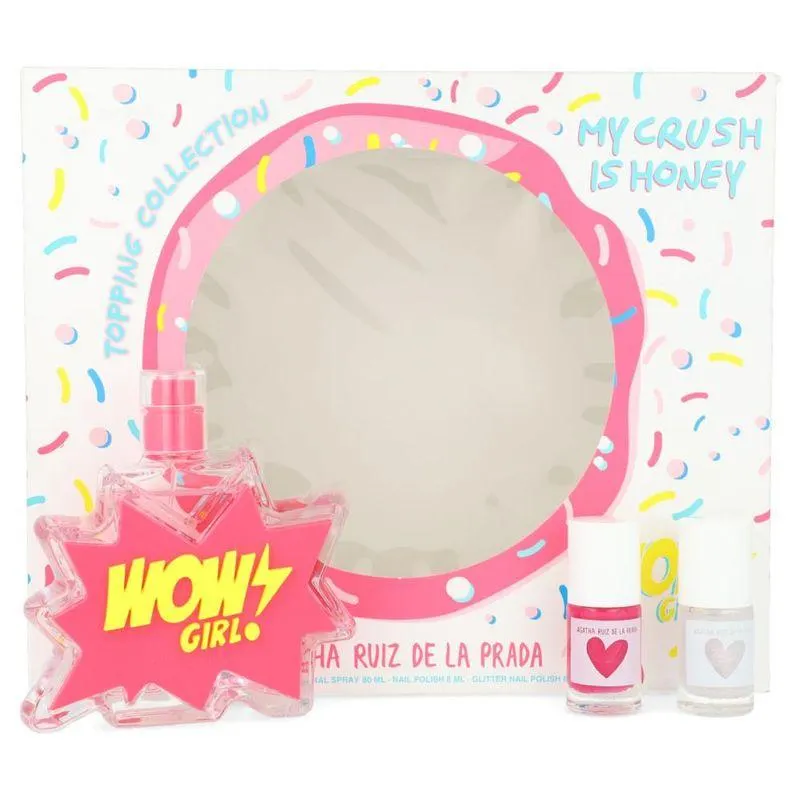 Set Dama Agatha Ruiz De La Prada Agatha Wow Girl 80 ml Edt
