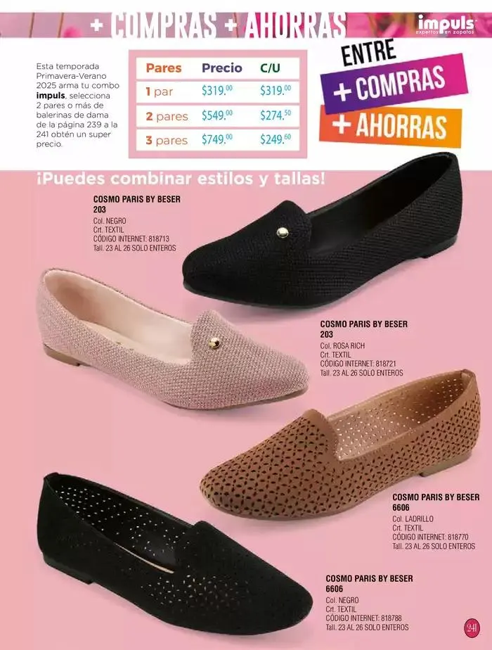 Catálogo de Primavera-Verano Dama 2025 6 de enero al 30 de junio 2025 - Pagina 243