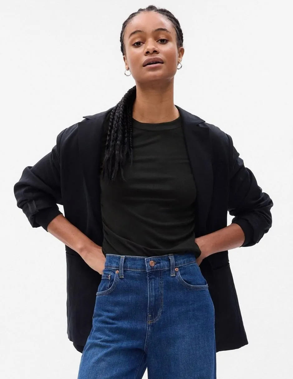 Blusa manga larga para mujer