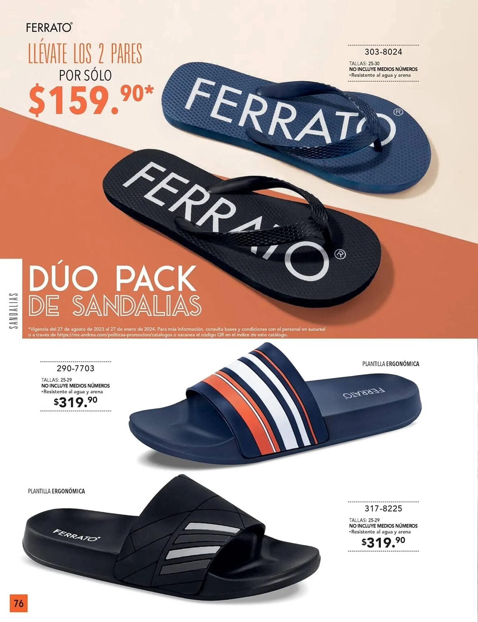 Catálogo de Catálogo Andrea 4 de septiembre al 27 de enero 2024 - Pagina 76