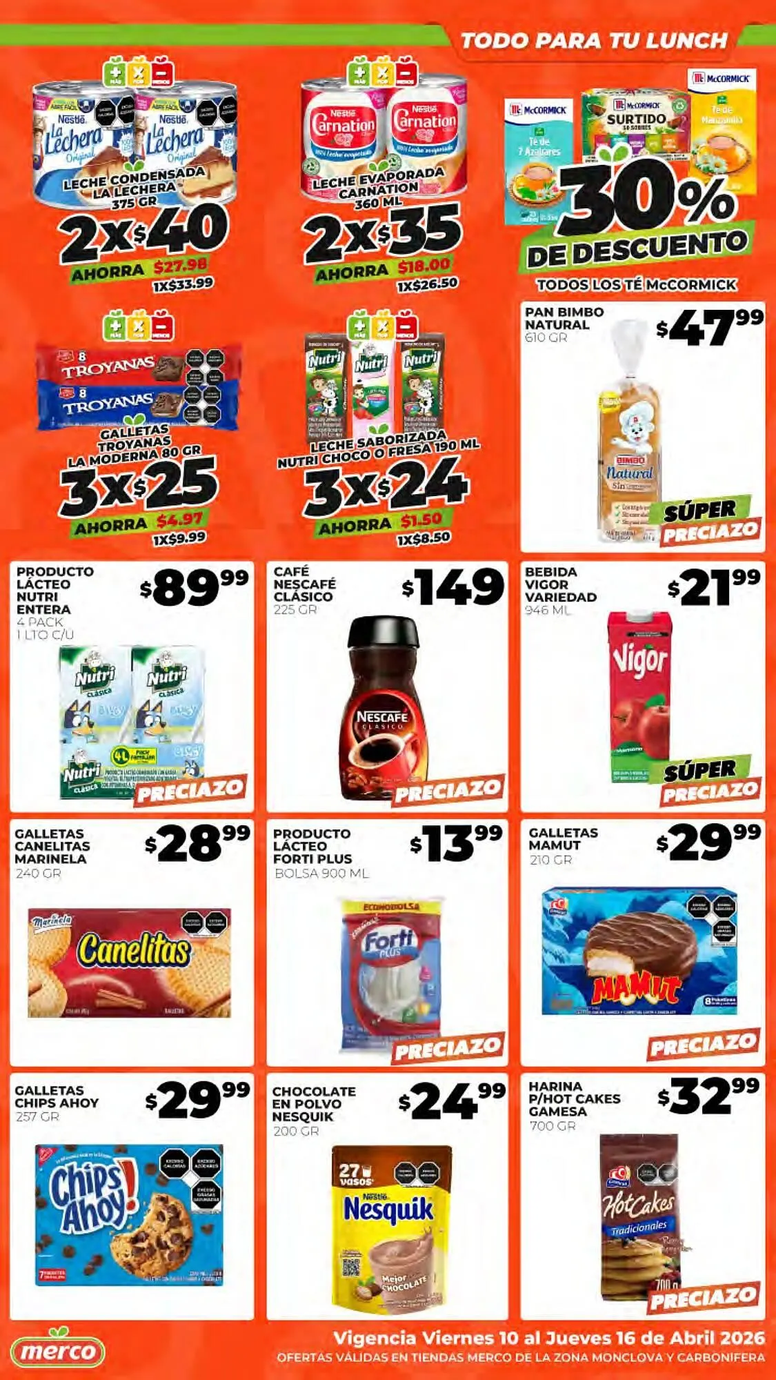 Catálogo de Folleto Merco 10 de abril al 16 de abril 2026 - Pagina 7