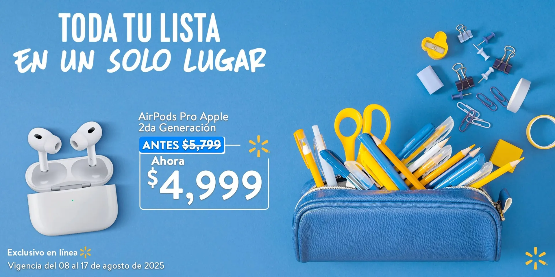 Catálogo de Catálogo Walmart 9 de agosto al 17 de agosto 2025 - Pagina 1