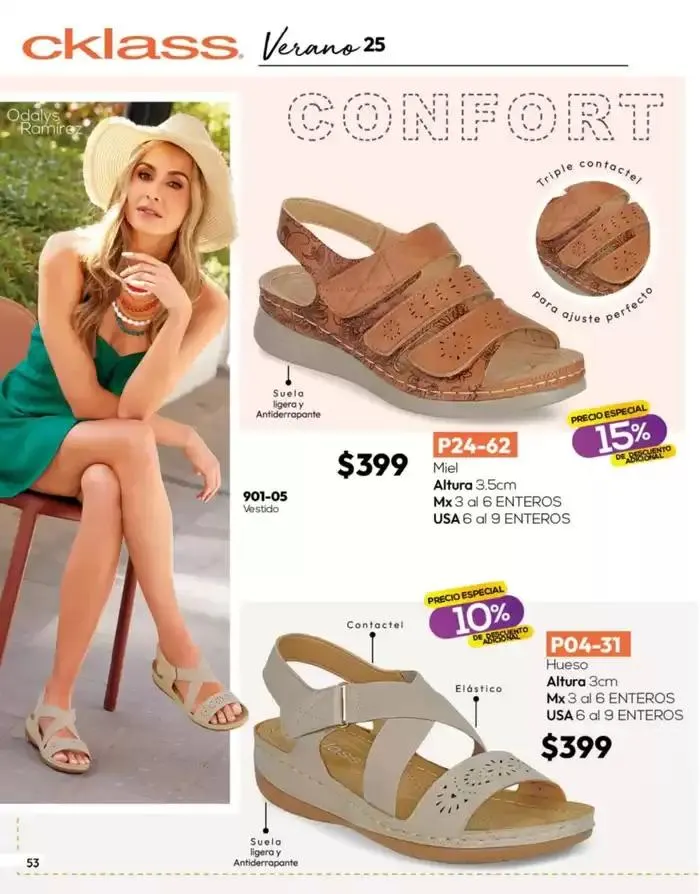 Catálogo de Catálogo Cklass Calzado Novedades de Verano 2025 México 28 de marzo al 27 de abril 2025 - Pagina 54