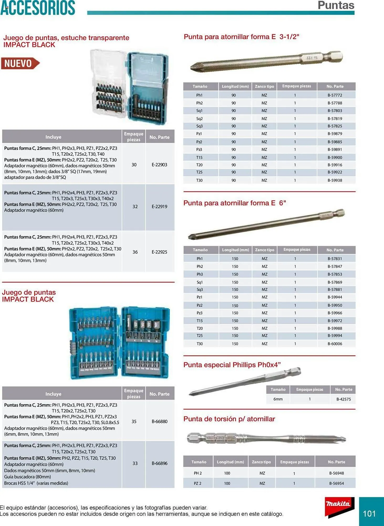 Catálogo de Catálogo Makita 8 de julio al 31 de diciembre 2025 - Pagina 101