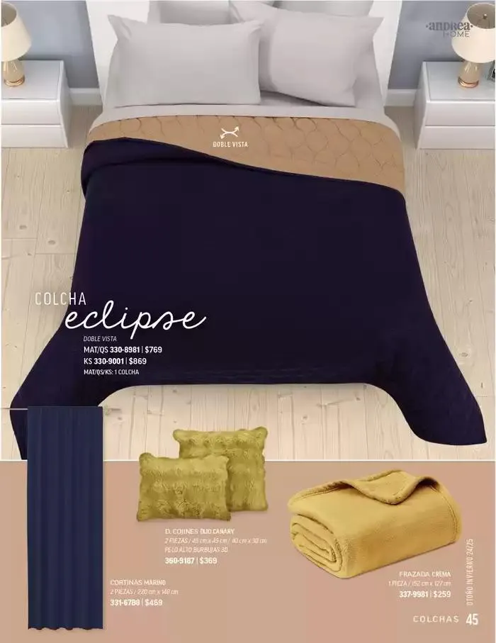 Catálogo de ANDREA - ANDREA HOME 26 de agosto al 25 de enero 2025 - Pagina 75