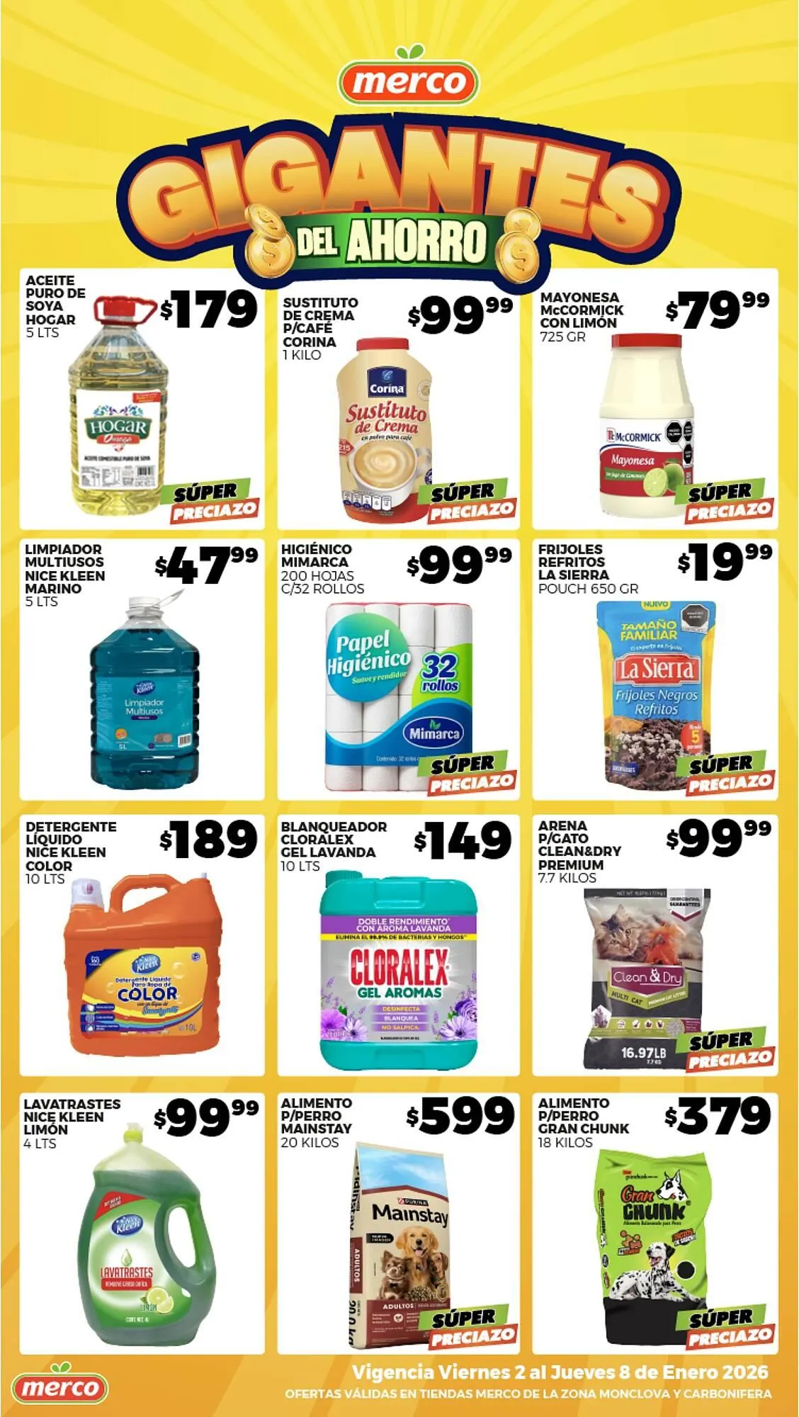 Catálogo de Folleto Merco 2 de enero al 8 de enero 2026 - Pagina 3