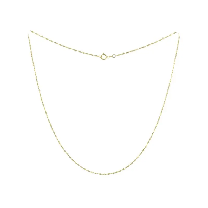 Cadena Singapur 45 Cm Joyería M De León Oro 10k