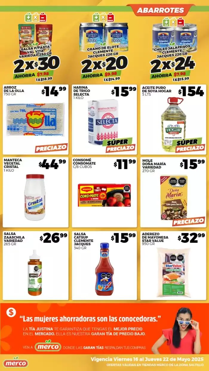 Catálogo de No te preocupes, ven a Merco 16 de mayo al 22 de mayo 2025 - Pagina 3