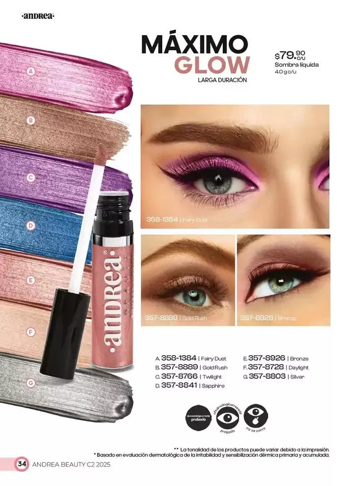 Catálogo de ANDREA | BELLEZA INTEGRAL DAMA 21 de marzo al 20 de abril 2025 - Pagina 34