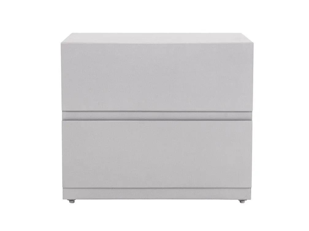 Buró Minimalista Contempo Jaspe Blanco Mate