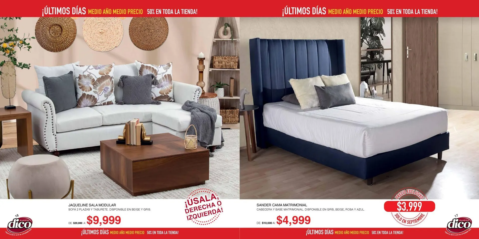 Catálogo de Catálogo Muebles Dico 9 de septiembre al 30 de septiembre 2025 - Pagina 9