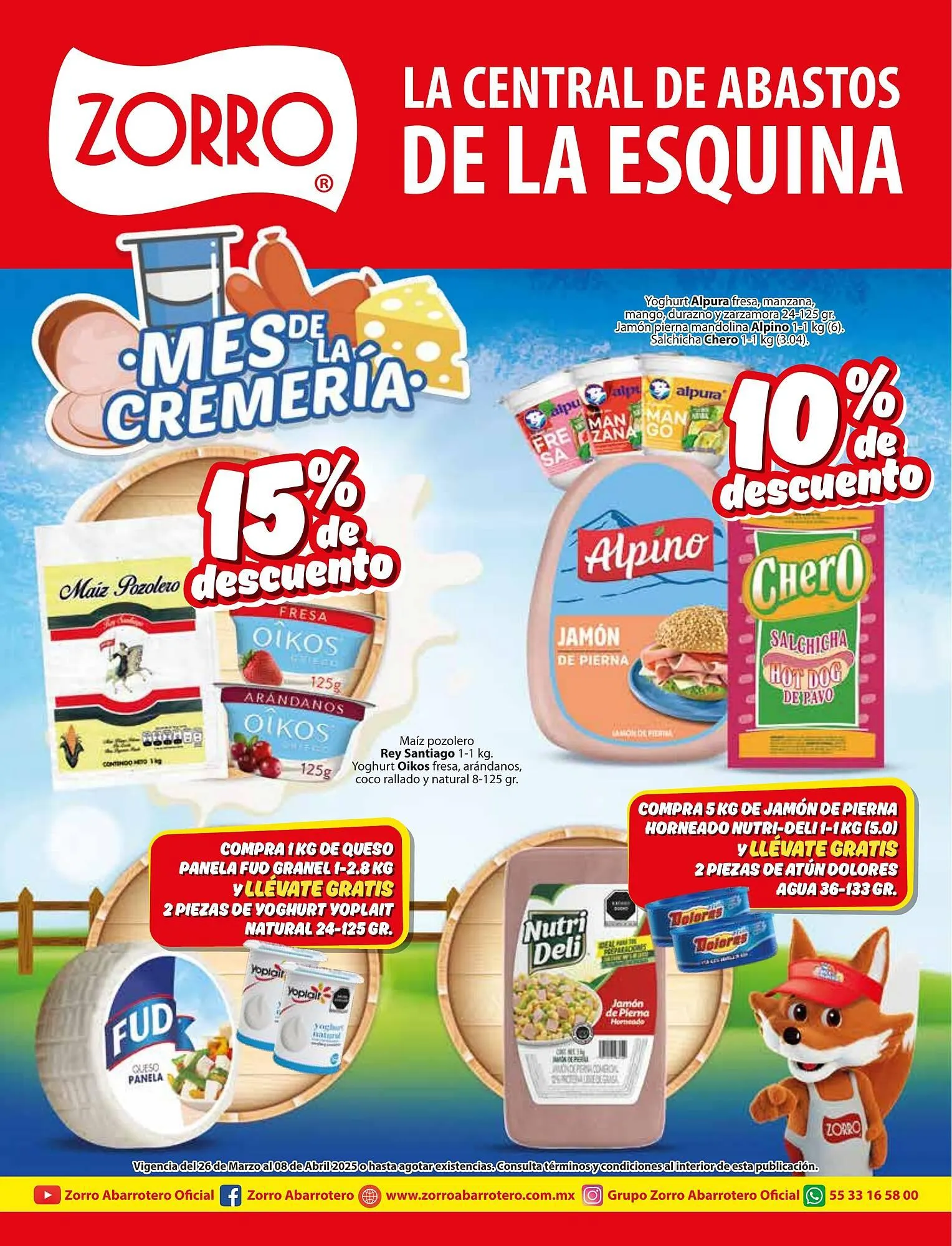 Catálogo de Catálogo Zorro 26 de marzo al 10 de abril 2025 - Pagina 1