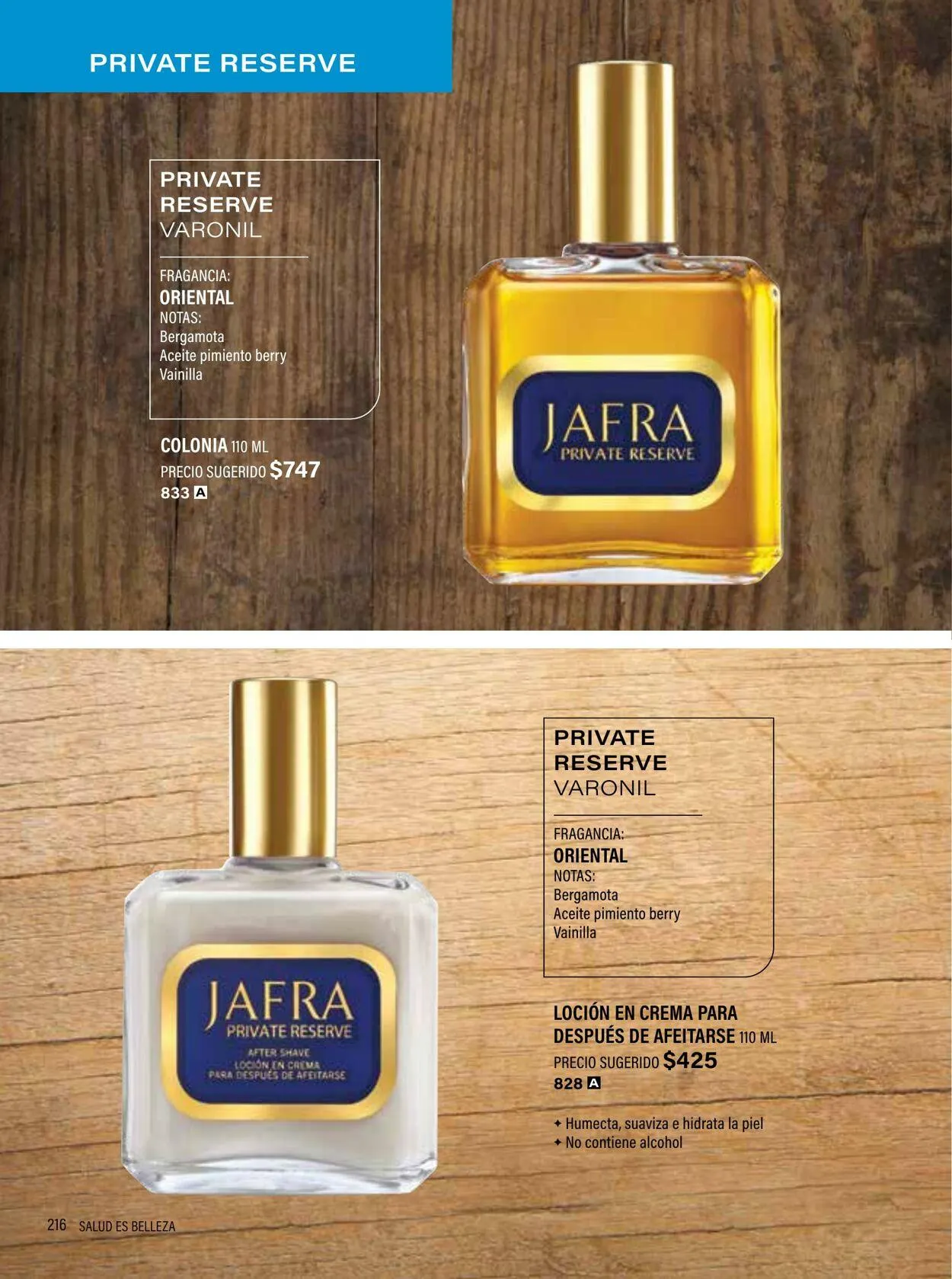 Catálogo de Jafra Oferta actual 26 de marzo al 9 de abril 2025 - Pagina 216