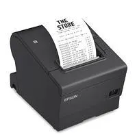 MINIPRINTER EPSON TM-T88VII, TERMICA, 80 MM O 58 MM, SERIAL, USB, ETHERNET RECIBO / AUTOCORTADOR, NEGRA EPSON C31CJ57012