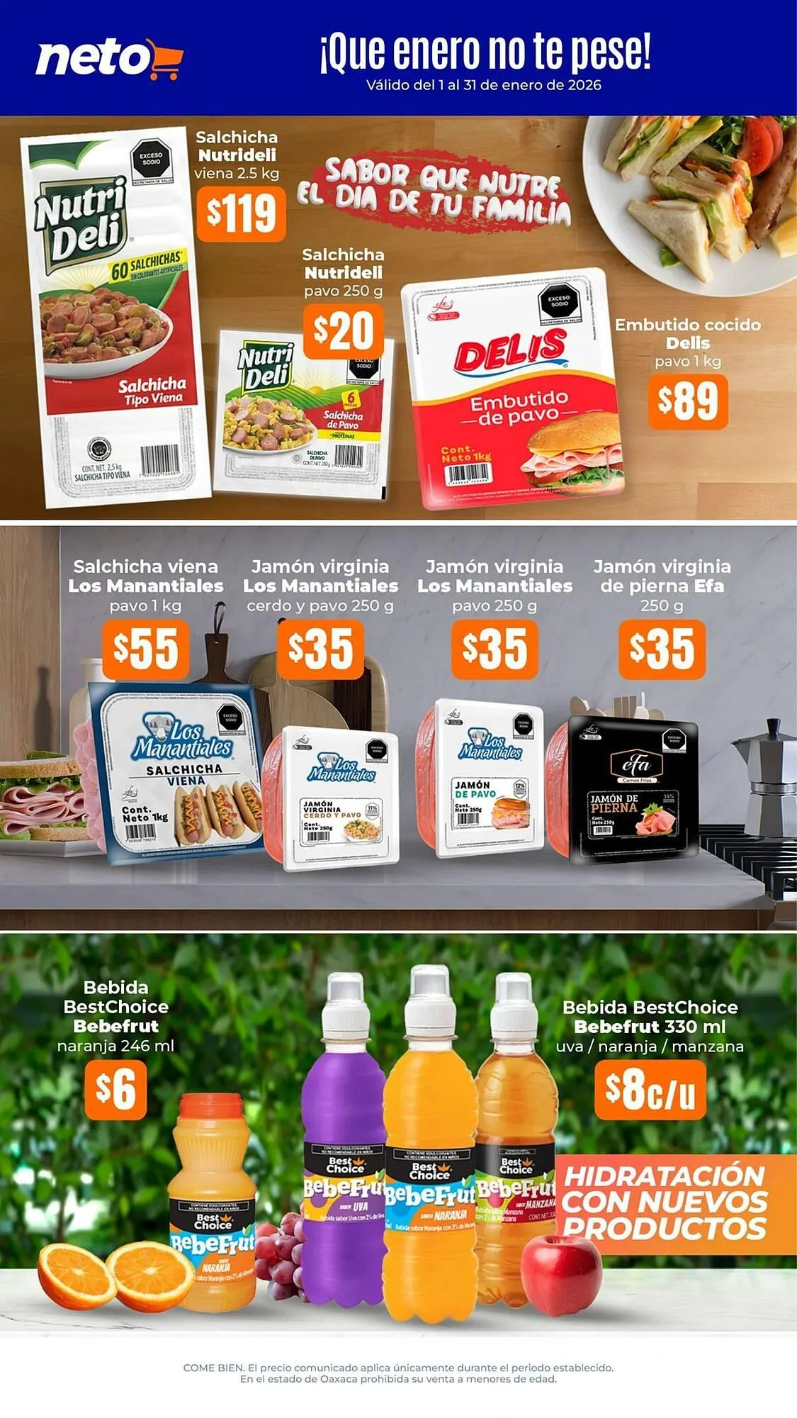 Catálogo de Folleto Tiendas Neto 1 de enero al 31 de enero 2026 - Pagina 2