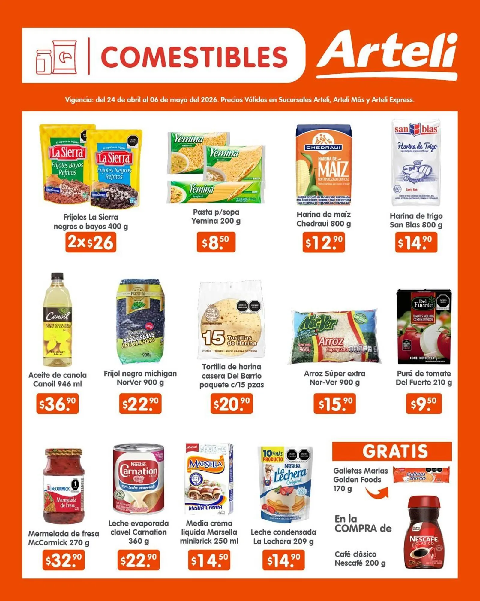 Catálogo de Folleto Arteli 24 de abril al 6 de mayo 2026 - Pagina 4