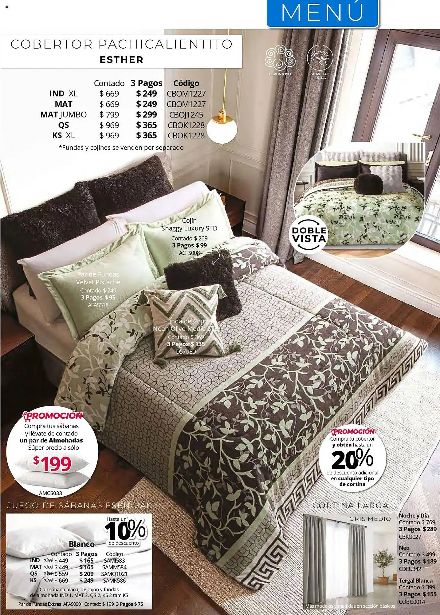 Catálogo de Catálogo Colchas Concord 1 de mayo al 1 de agosto 2026 - Pagina 308