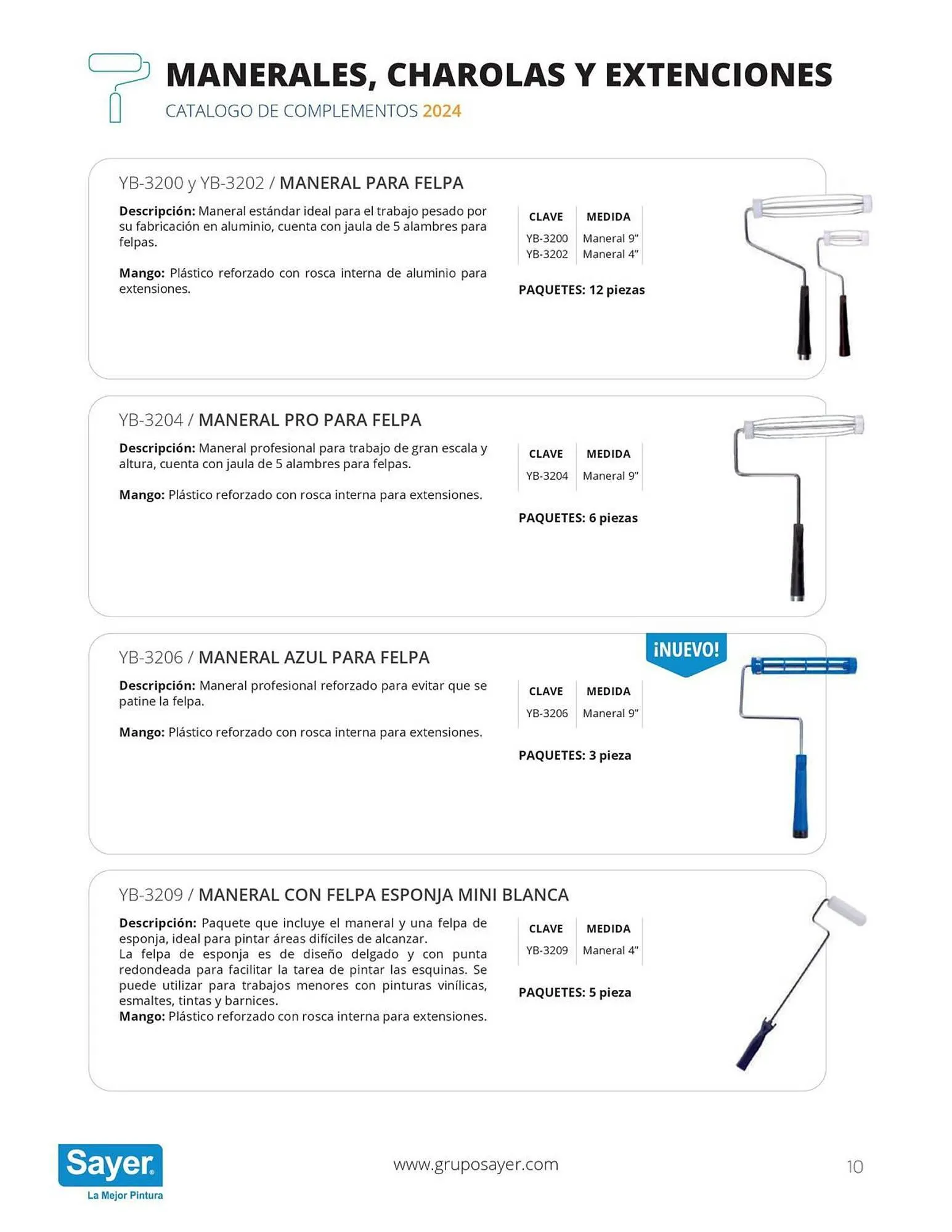 Catálogo de Catálogo Sayer 3 de enero al 31 de diciembre 2024 - Pagina 10