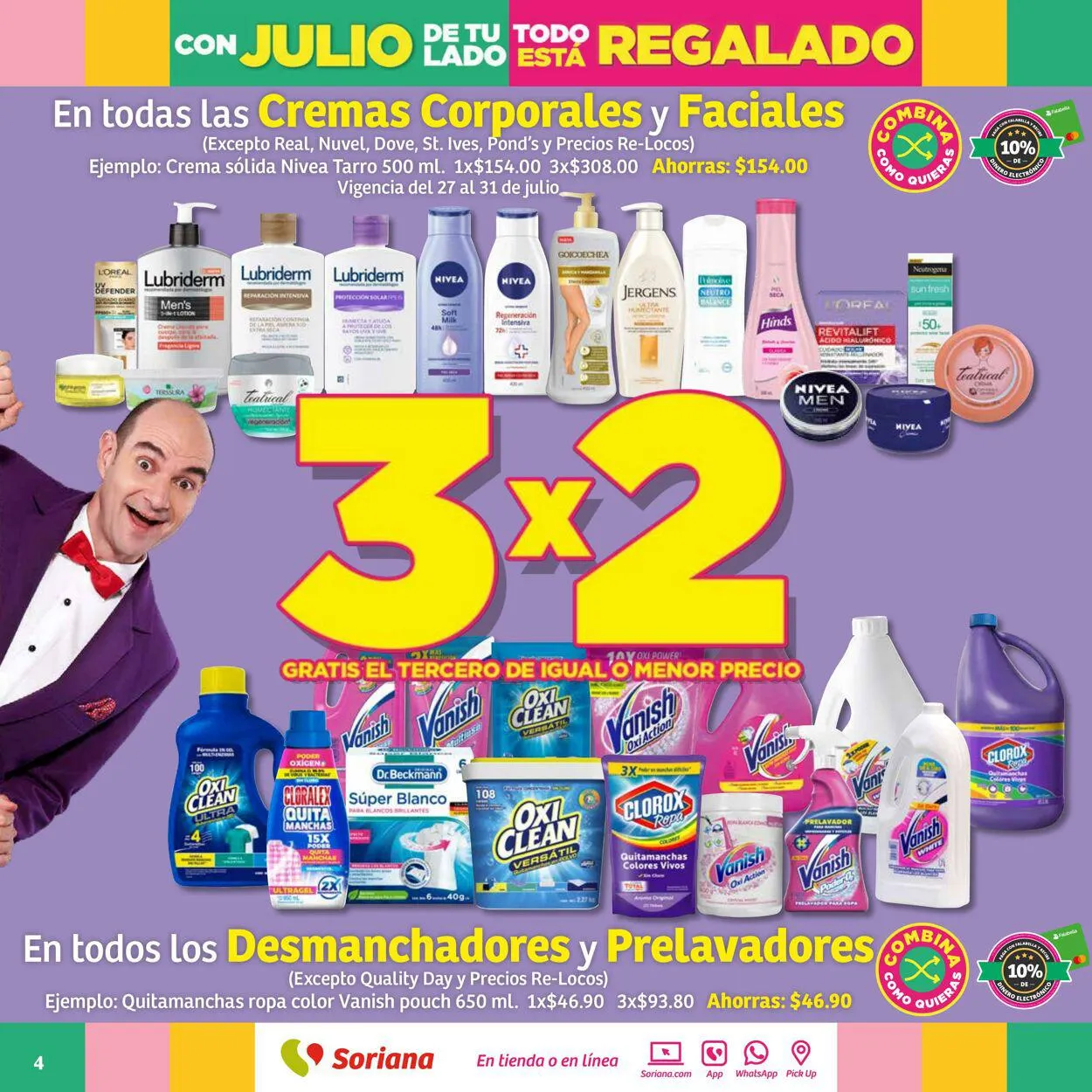 Catálogo de Soriana - Julio Regalado Súper Nacional Oferta actual 27 de julio al 3 de agosto 2023 - Pagina 4