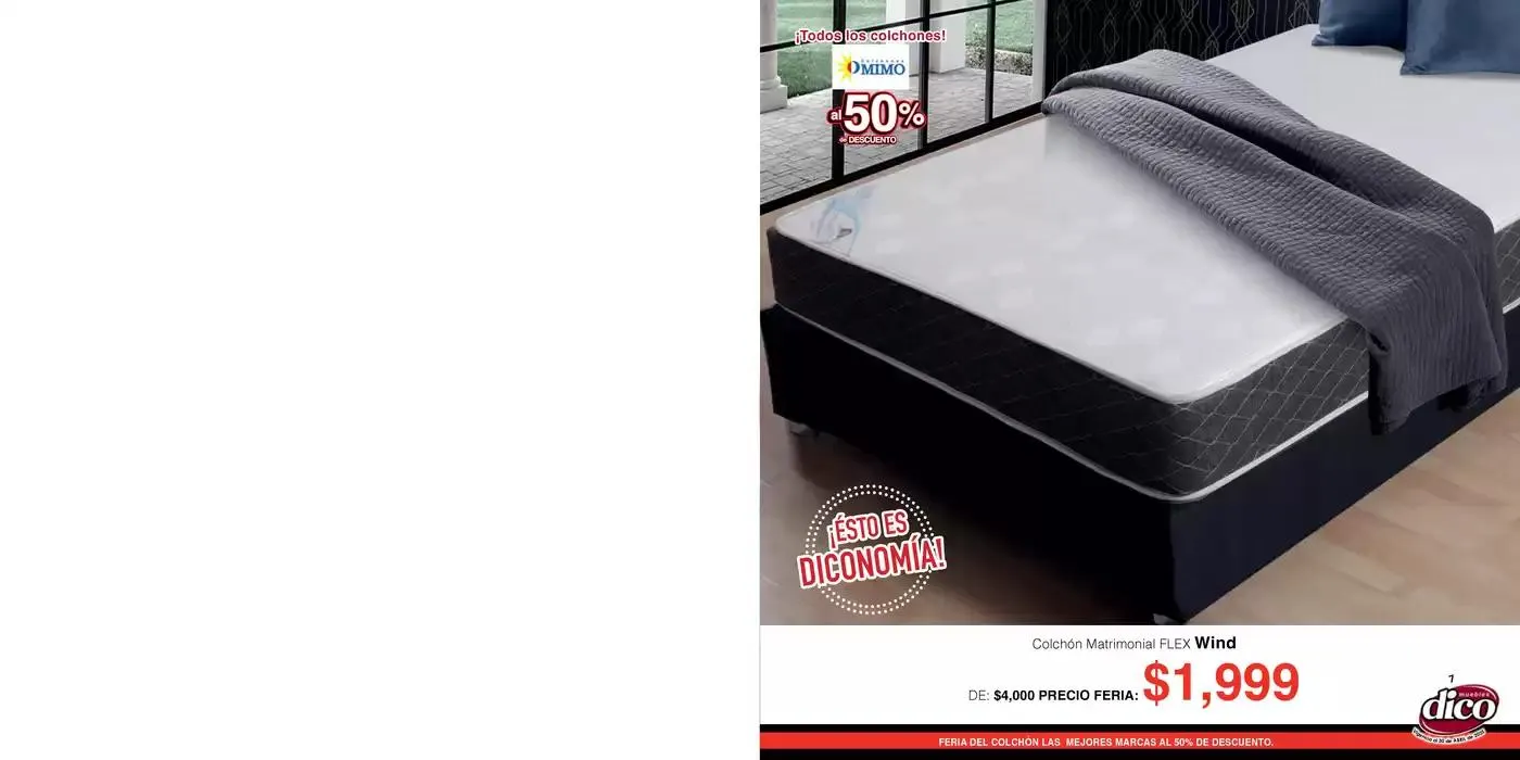 Catálogo de Muebles Dico Feria Del Colchon Centro 2025 10 de abril al 30 de abril 2025 - Pagina 7