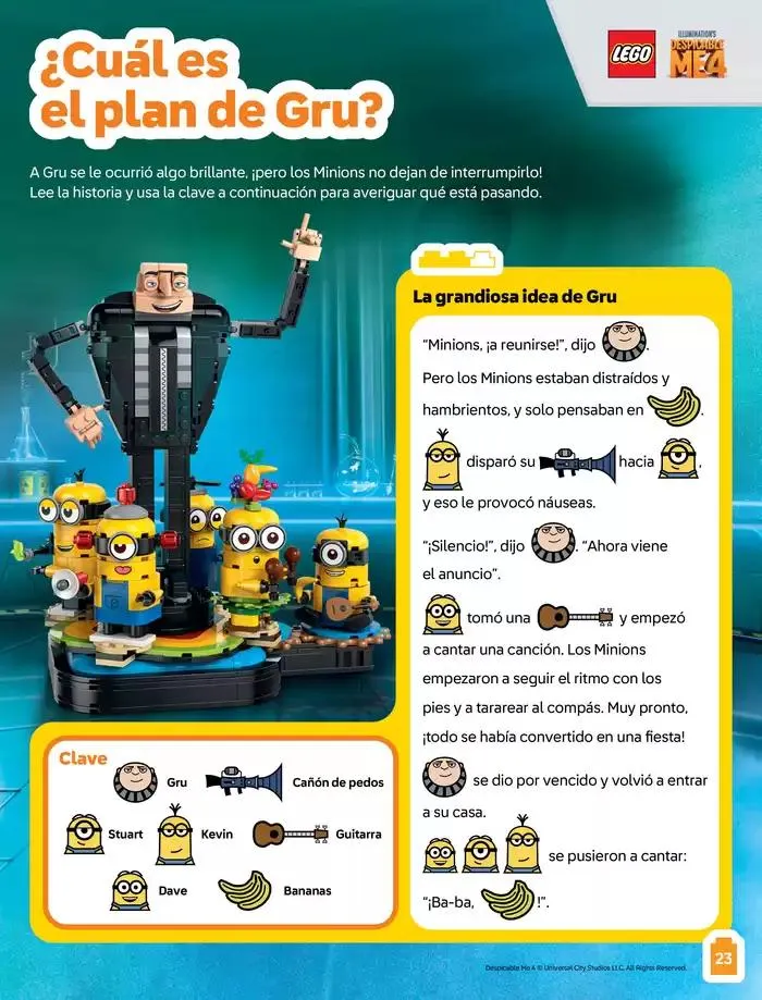 Catálogo de LEGO Magazine 4-7 Years 26 de noviembre al 31 de diciembre 2024 - Pagina 23