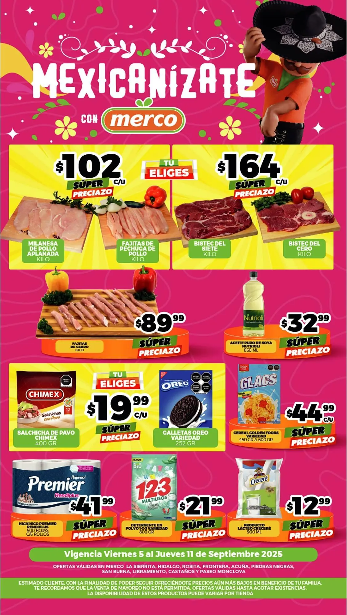 Catálogo de Folleto Merco 5 de septiembre al 11 de septiembre 2025 - Pagina 1