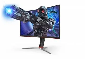 Monitor Gamer Curvo AOC C27G2 LED 27", Full HD, FreeSync, 165Hz, HDMI/DisplayPort, Negro/Rojo