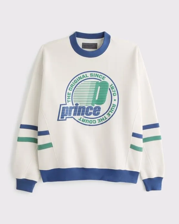 Prince Tennis Graphic Crew Sweatshirt