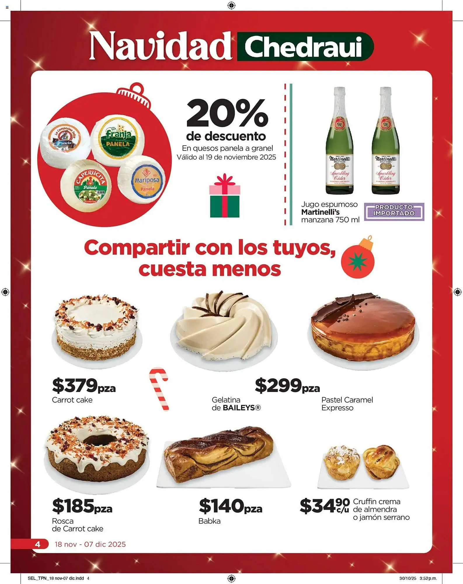 Catálogo de Folleto Chedraui 18 de noviembre al 8 de diciembre 2025 - Pagina 4