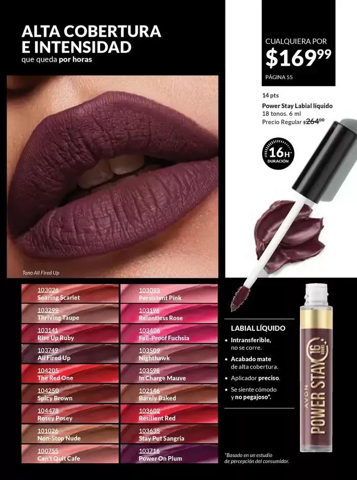 Catálogo de Avon COSMÉTICOS C7 17 de marzo al 7 de julio 2025 - Pagina 55