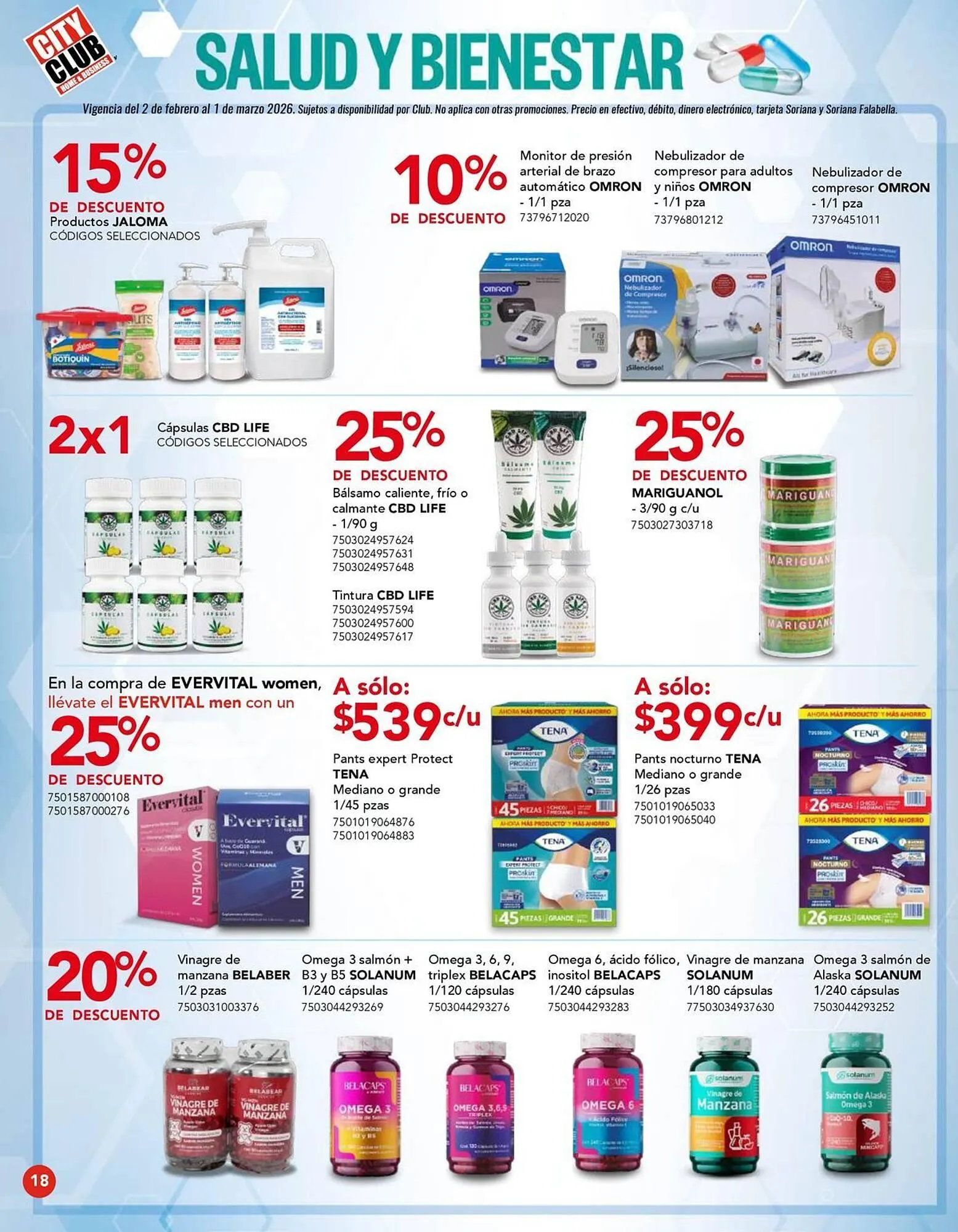 Catálogo de Catálogo City Club 2 de febrero al 1 de marzo 2026 - Pagina 18