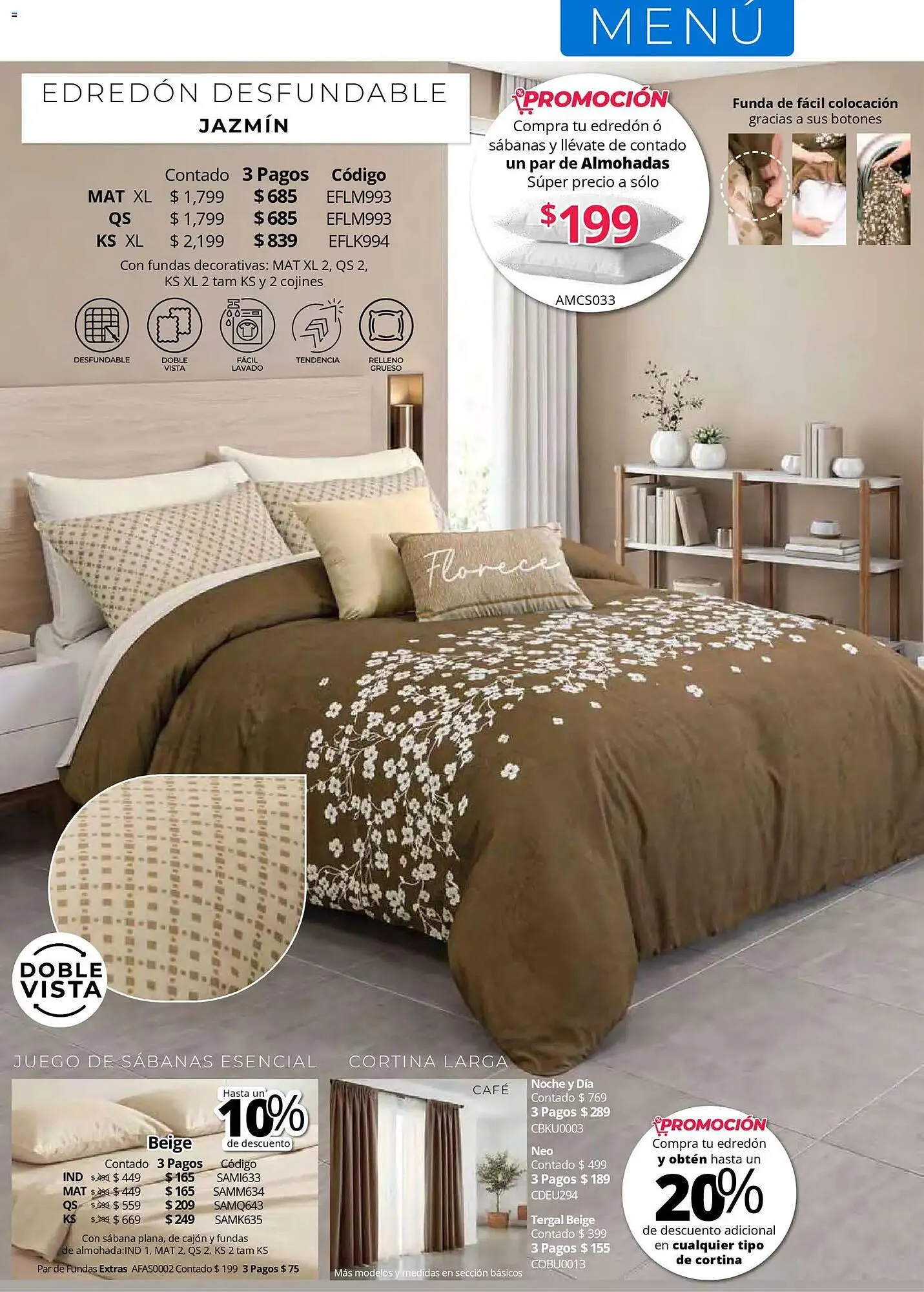 Catálogo de Catálogo Colchas Concord 1 de mayo al 1 de agosto 2026 - Pagina 7