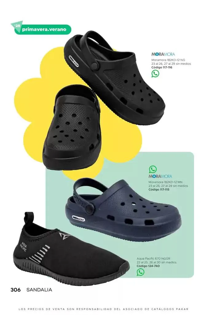 Catálogo de Pakar Sandalia 31 de enero al 31 de mayo 2025 - Pagina 306