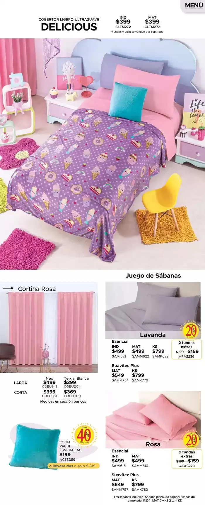 Catálogo de Ofertas Colchas Concord 4 de marzo al 31 de marzo 2025 - Pagina 426