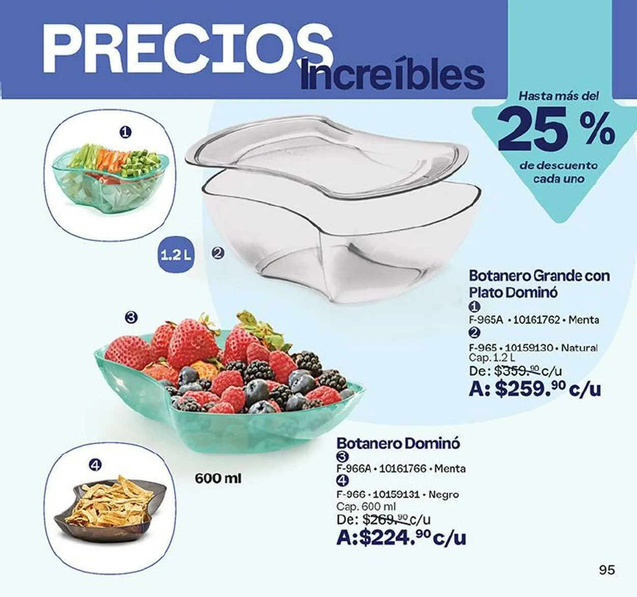Catálogo de Tupperware 4 de septiembre al 16 de septiembre 2024 - Pagina 95
