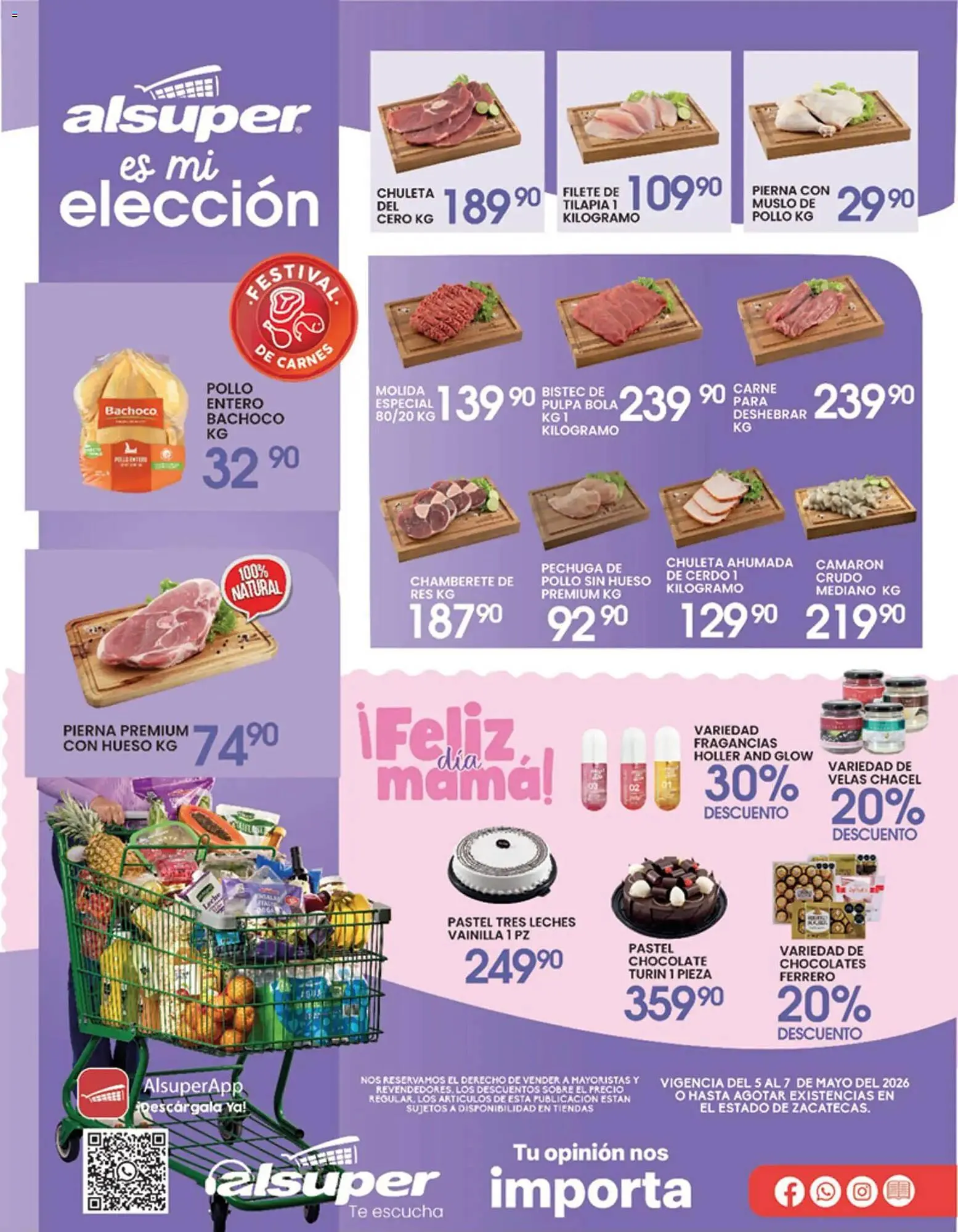 Catálogo de Folleto Alsuper 5 de mayo al 8 de mayo 2026 - Pagina 1