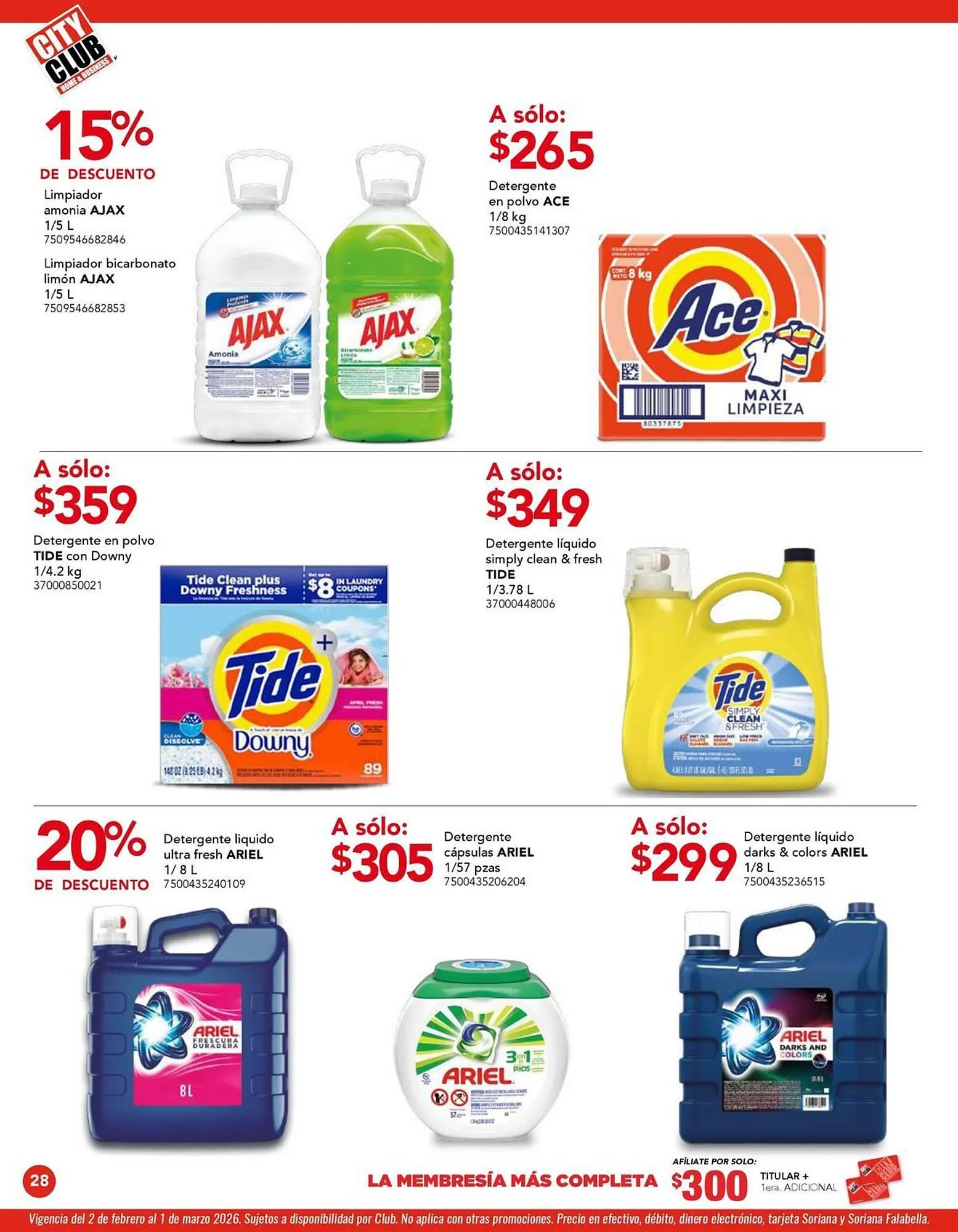 Catálogo de Catálogo City Club 2 de febrero al 1 de marzo 2026 - Pagina 28